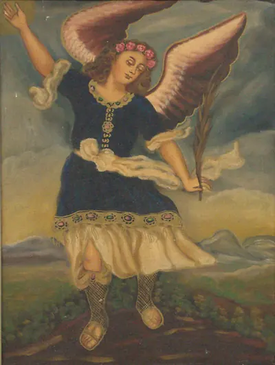 Angel with Palm Frond