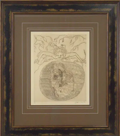 Narcissus Series Etching