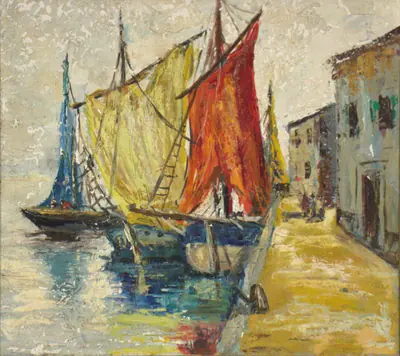 Untitled (sailboats)