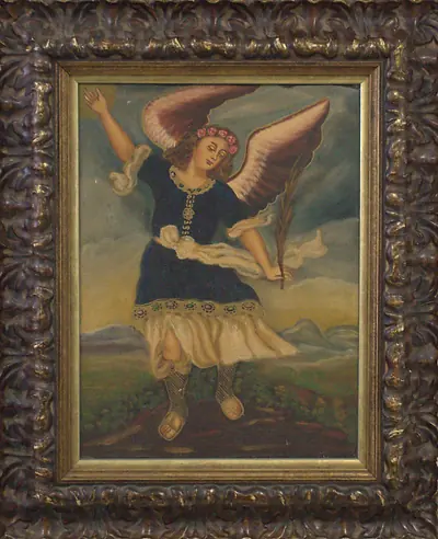 Angel with Palm Frond